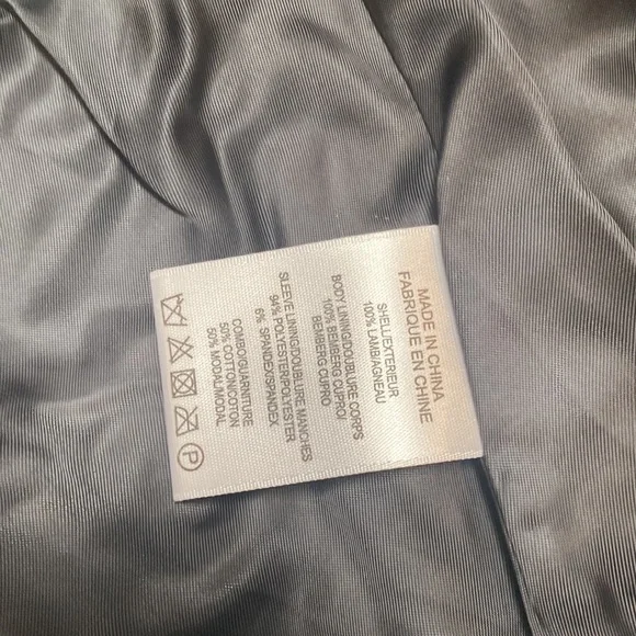 Helmut Lang New York Black Paper Leather Moto Jacket From Barney’s Large Coat